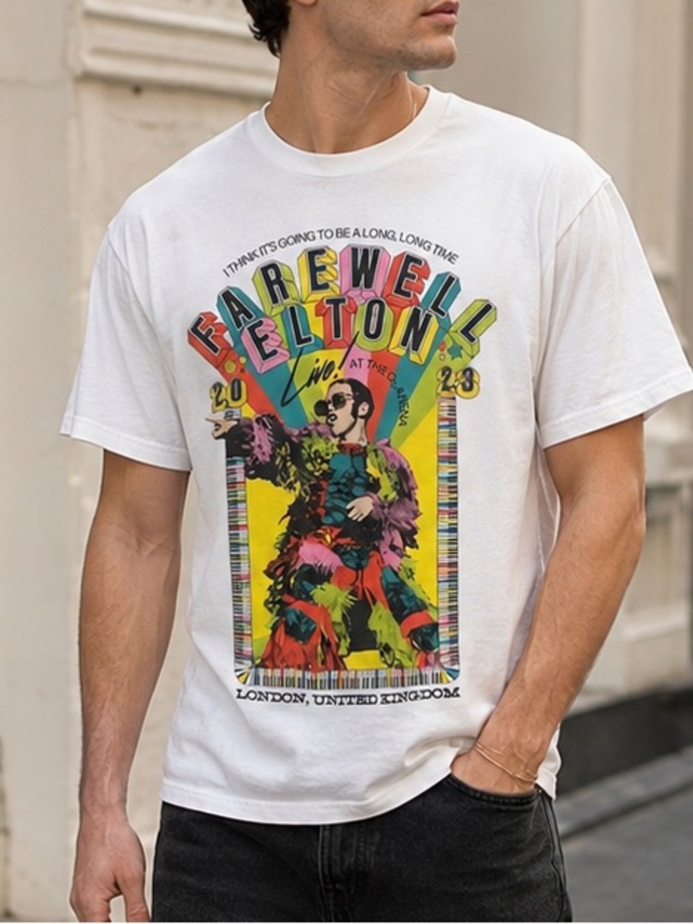 Elton John tour tee